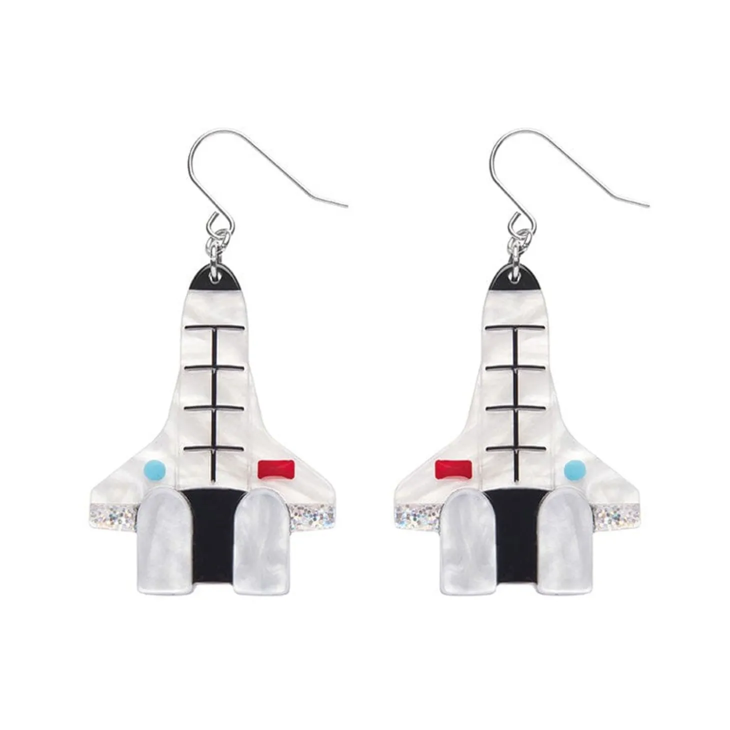 Mission To The Moon Drop Earrings