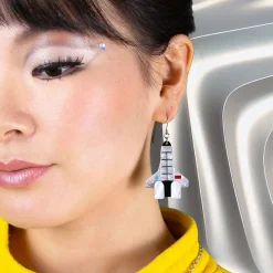 Mission To The Moon Drop Earrings