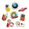 Mission To The Moon Enamel Pin Pack - 8 Piece