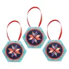 Modern Holiday Mystery Mini Brooch - 3 Pack