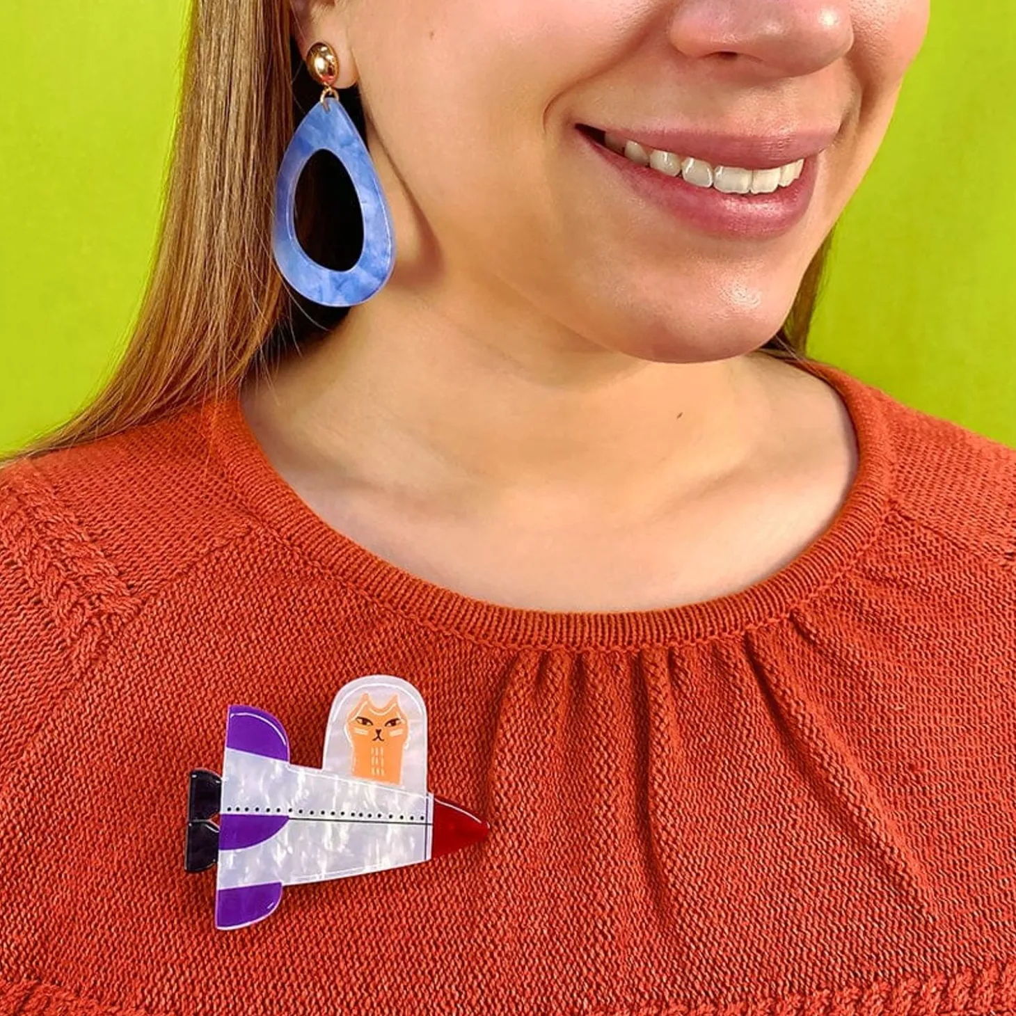 Moon Ride Brooch