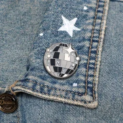Mosaic Mirror Enamel Pin