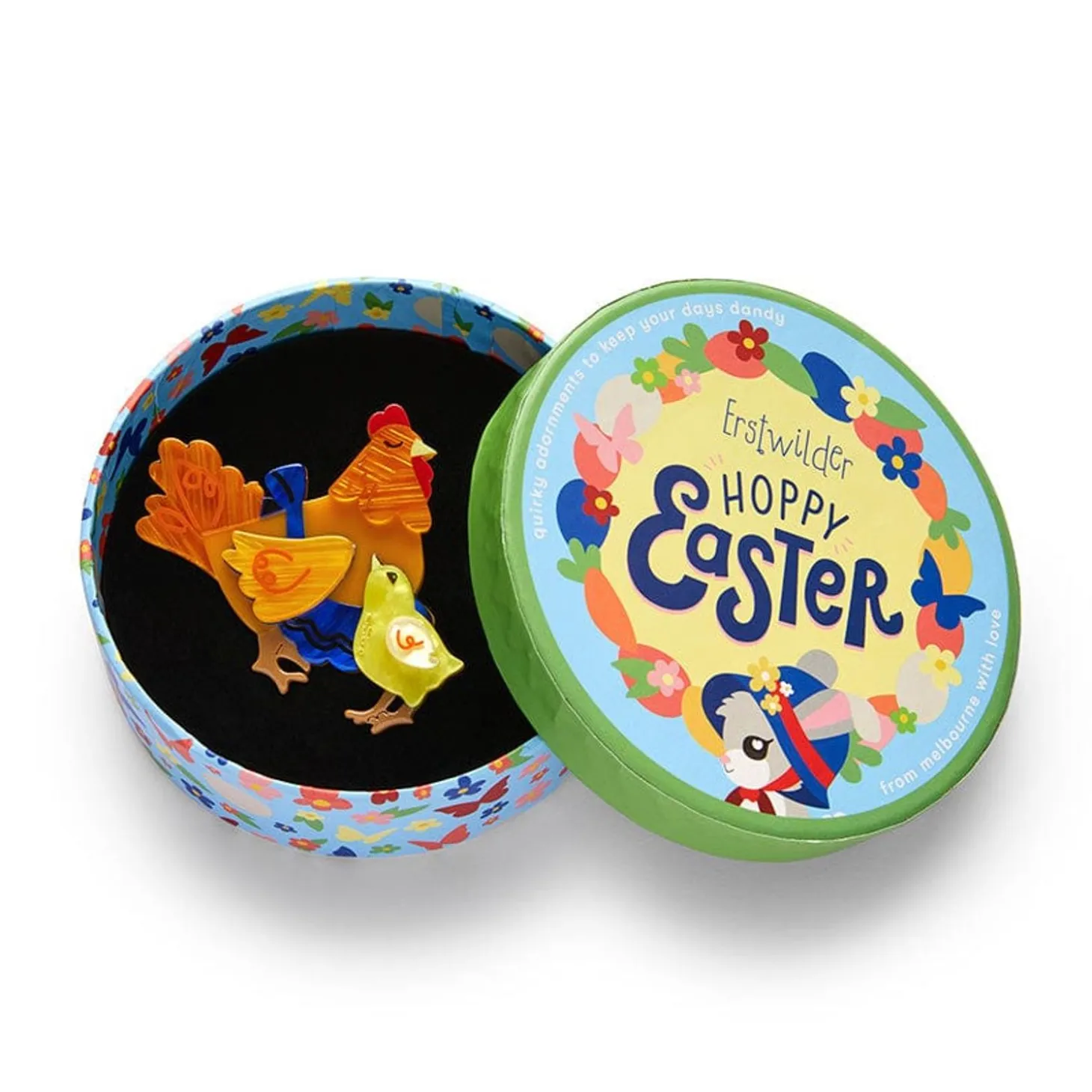 Mother Hen Knows Best Brooch