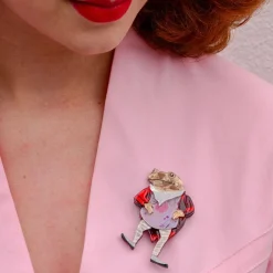 Mr. Jeremy Fisher Brooch