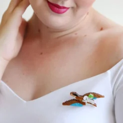 Mr. Kookaburra Brooch