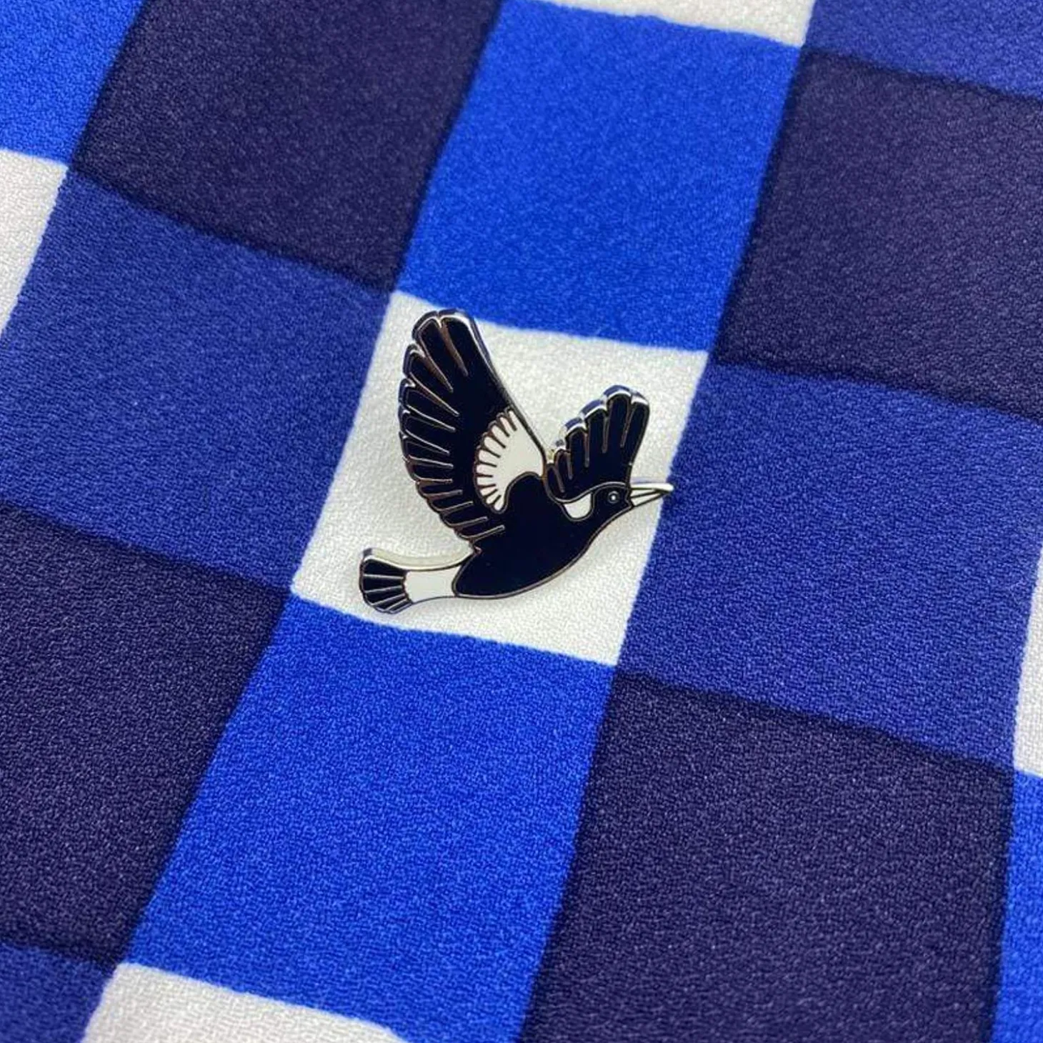 Mr. Magpie Enamel Pin