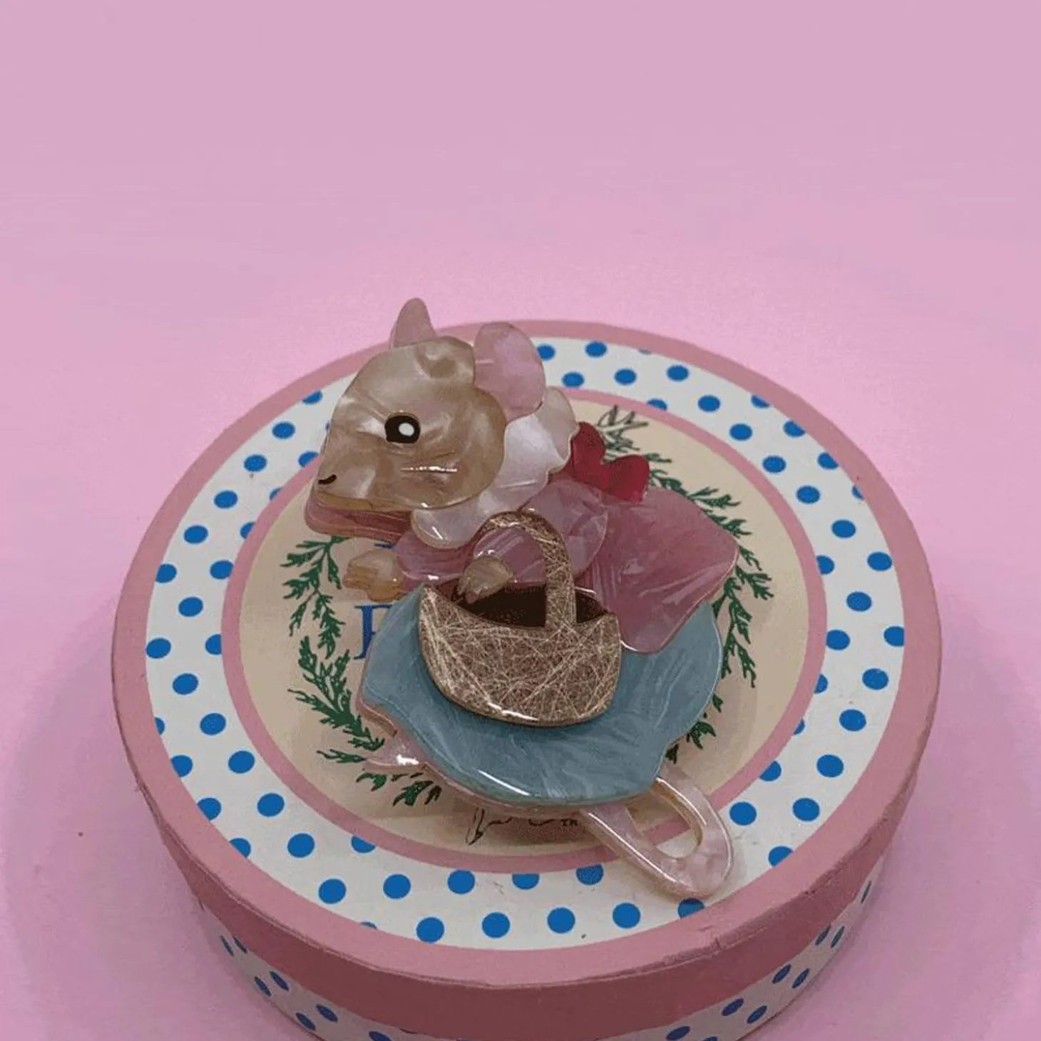 Mrs. Tittlemouse Brooch