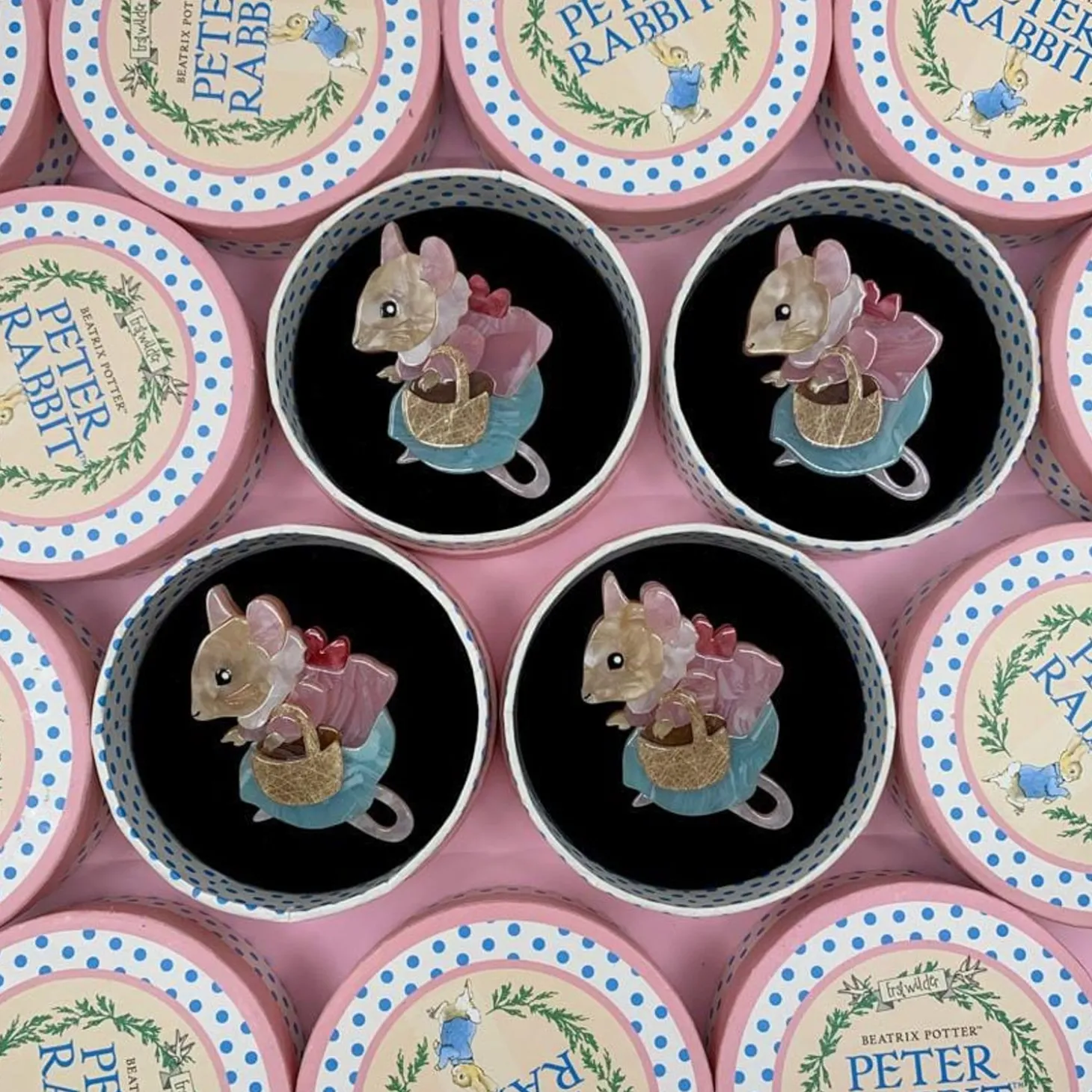 Mrs. Tittlemouse Brooch
