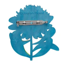 Mythical Blue Waratah Brooch