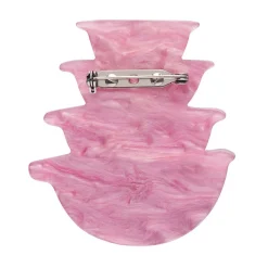 Nanna'S Prized Flower Bowls Brooch