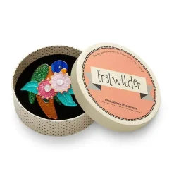 Naughty Nectar Nibbler Brooch