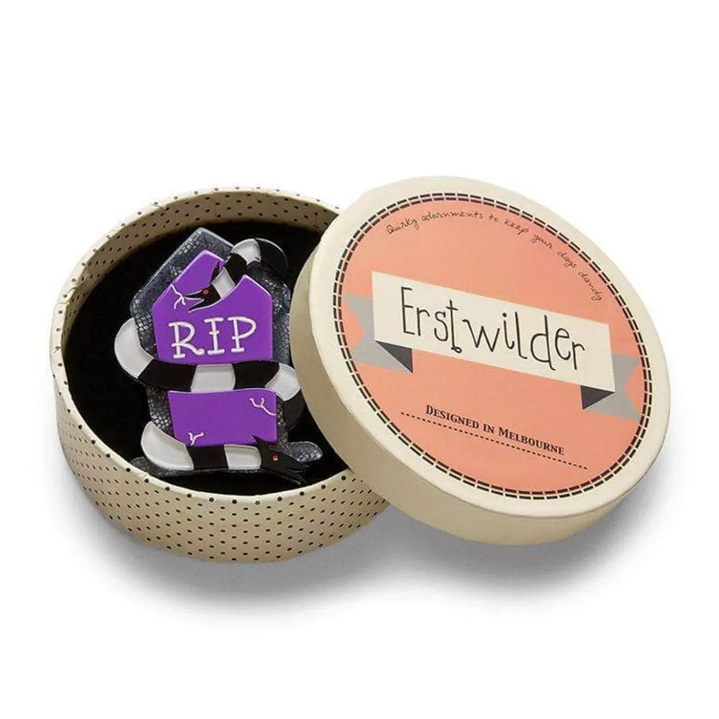 Neitherworld Tombstone Brooch