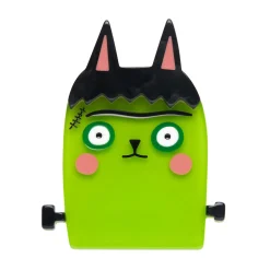 Night Of The Living Cat Brooch