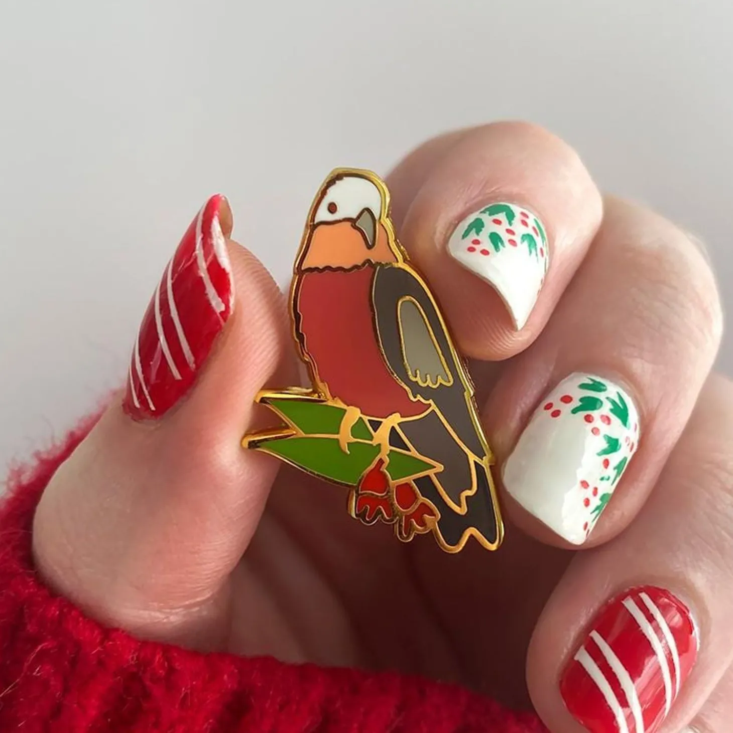 No Christmas Fool Enamel Pin