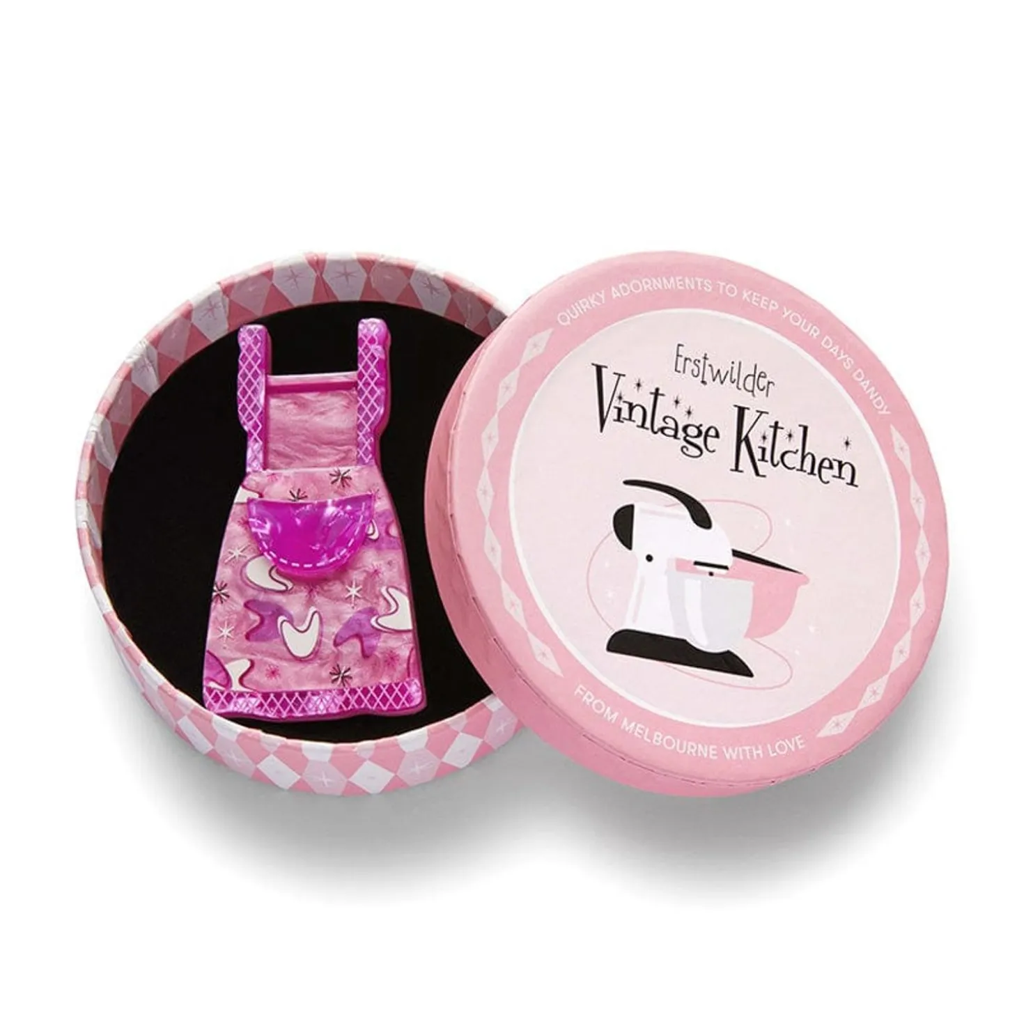 No Strings Attached Brooch - Pink