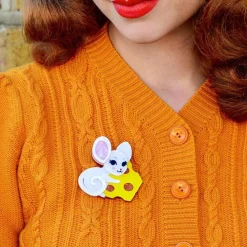 Not Even A Mouse Brooch