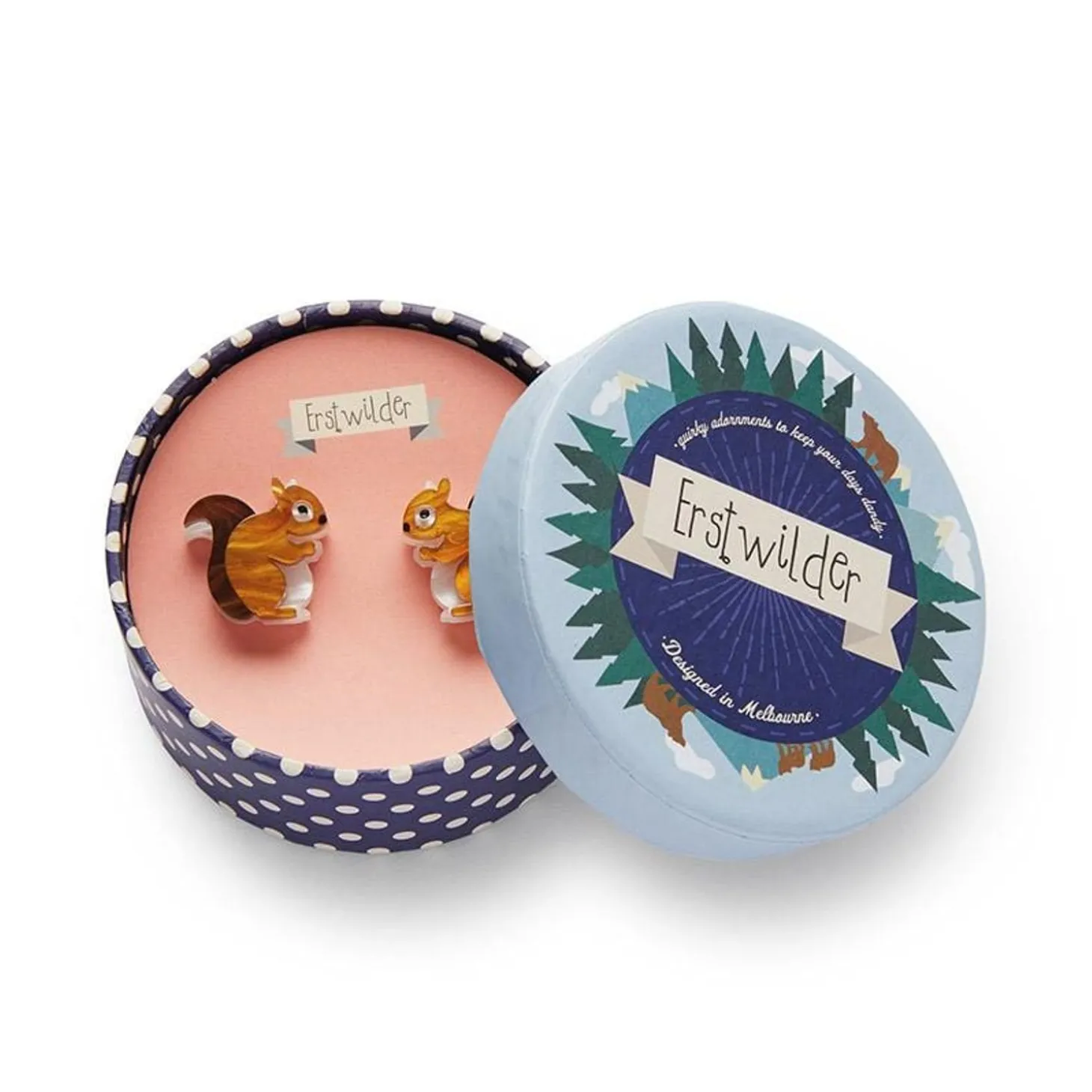 Not Quite A Scurry Earrings