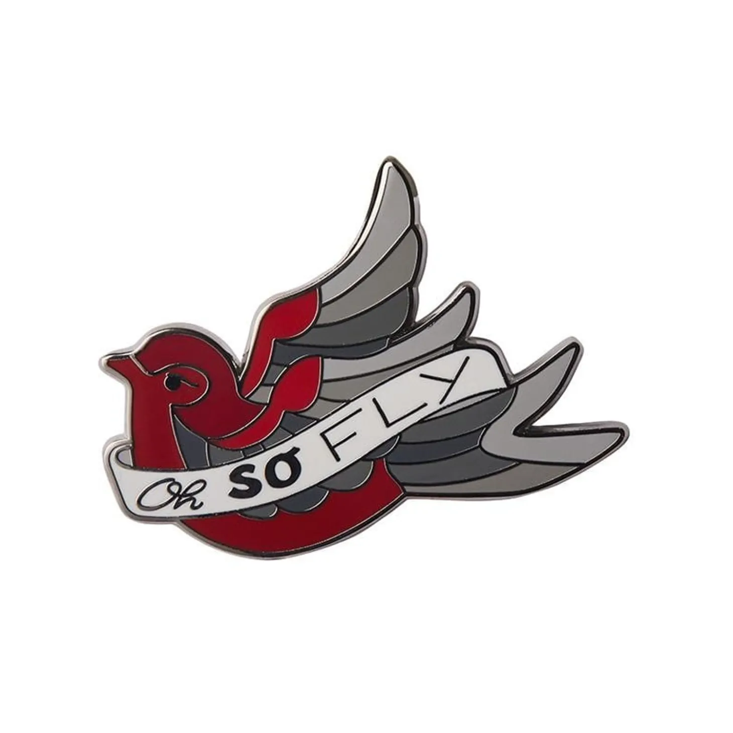 Oh So Fly Enamel Pin