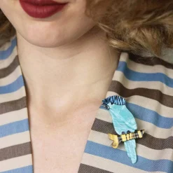 Old Tawny Frogmouth Brooch