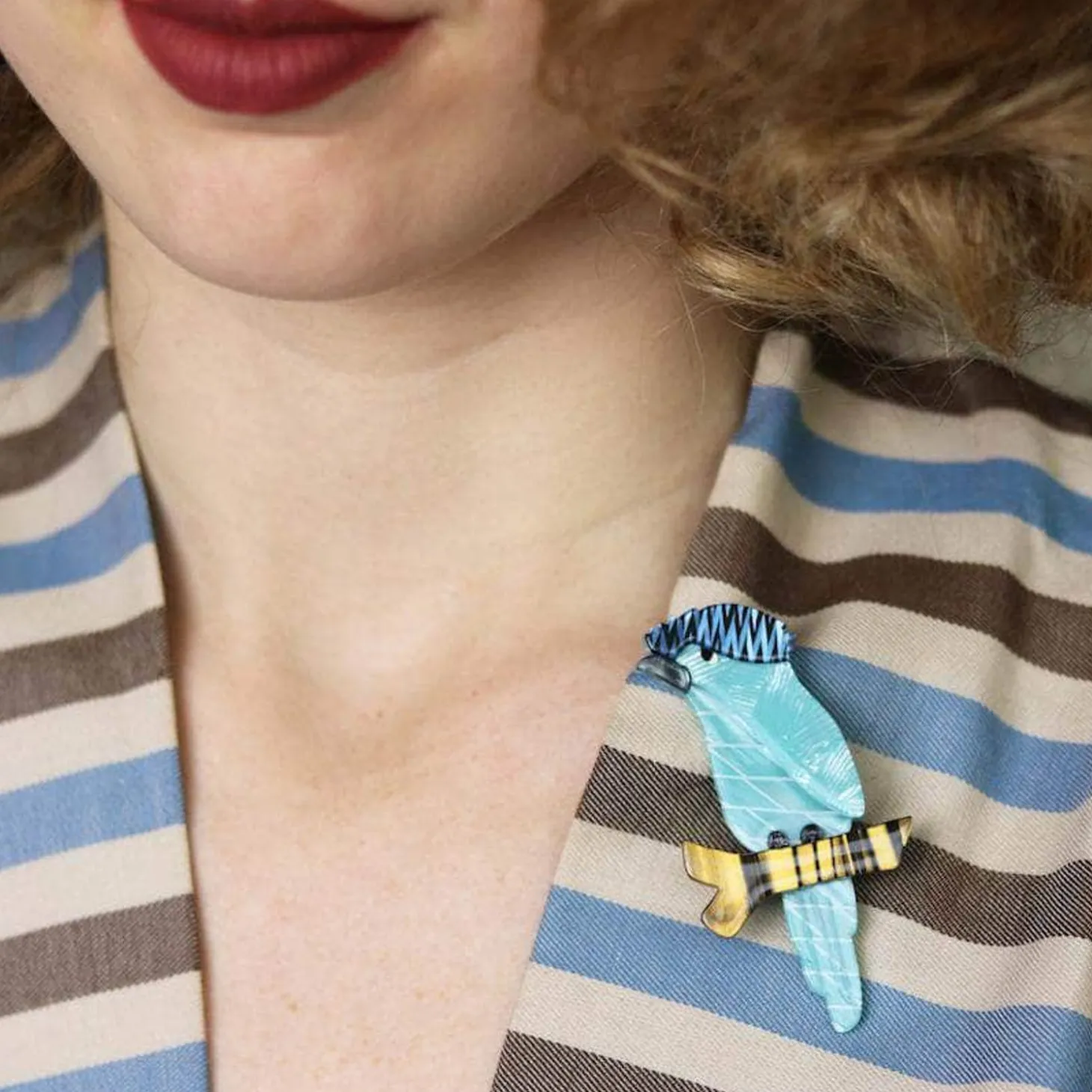 Old Tawny Frogmouth Brooch