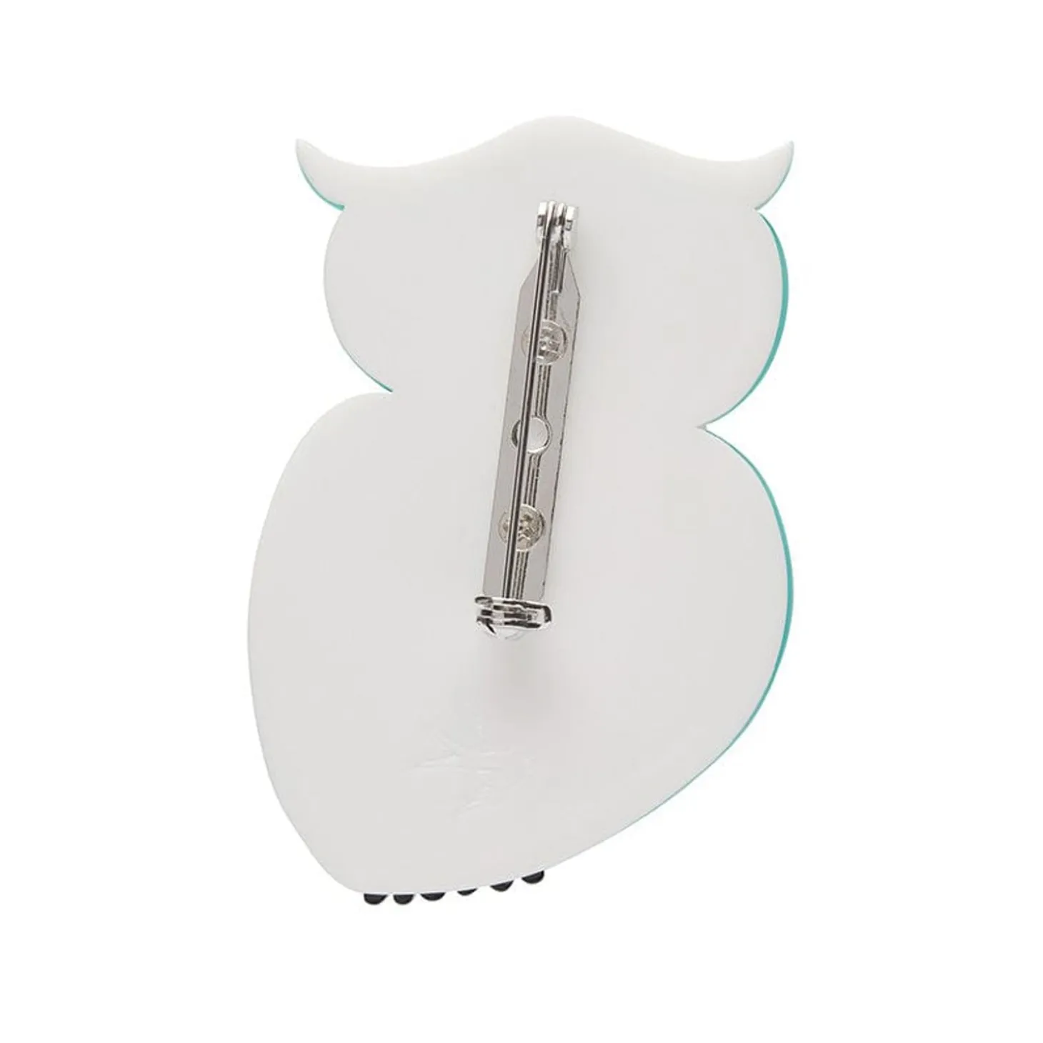 Olive Owl Brooch