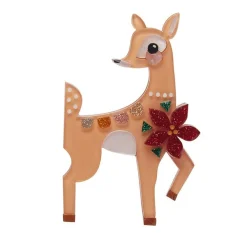 On Dasher! Brooch