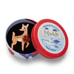 On Dasher! Brooch