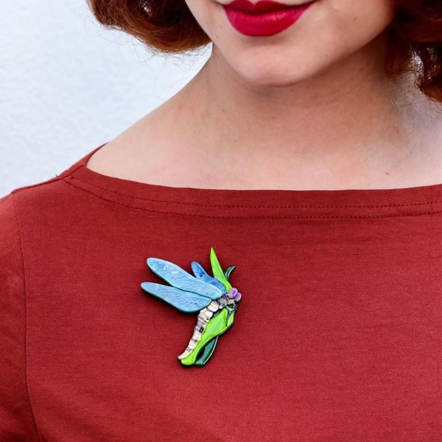 On Gossamer Wings Brooch