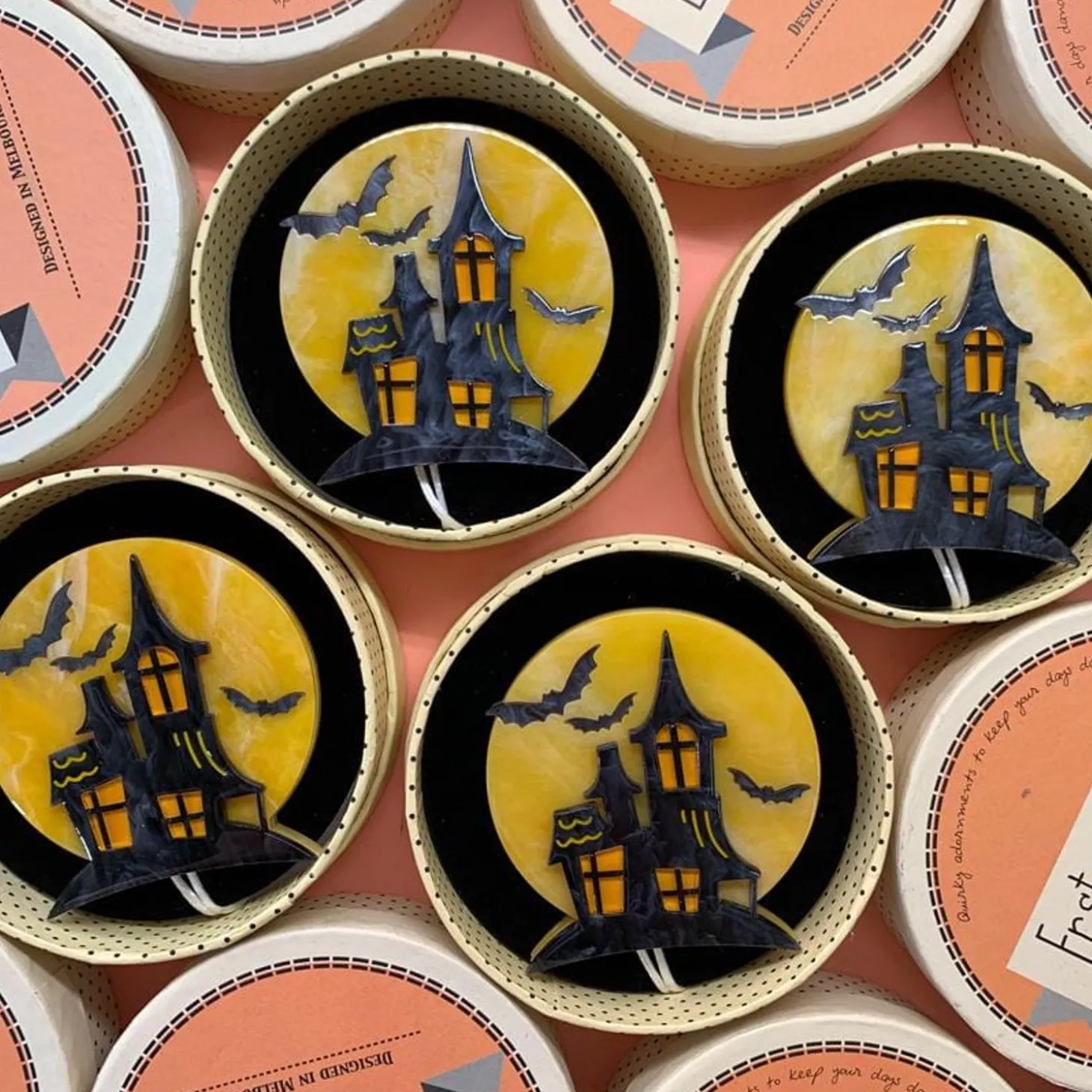 On Haunted Hill Brooch