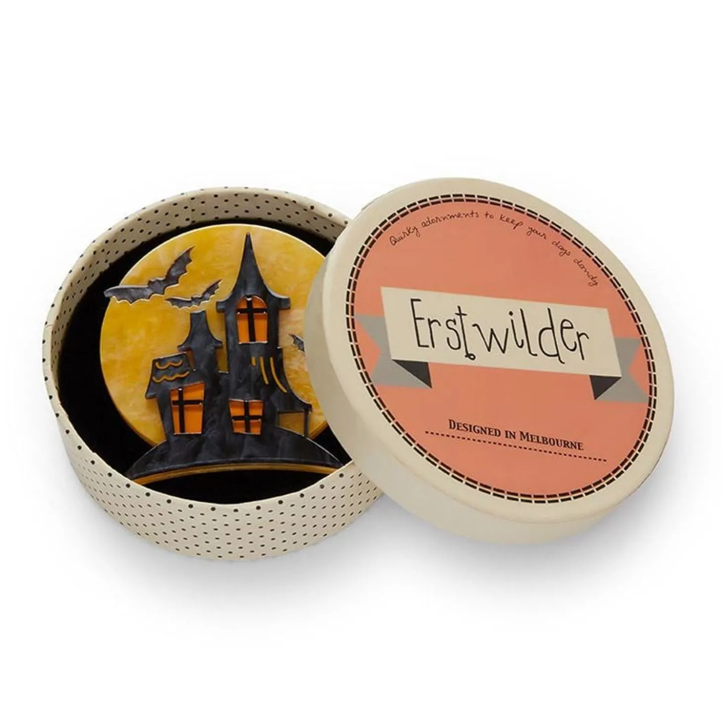 On Haunted Hill Brooch