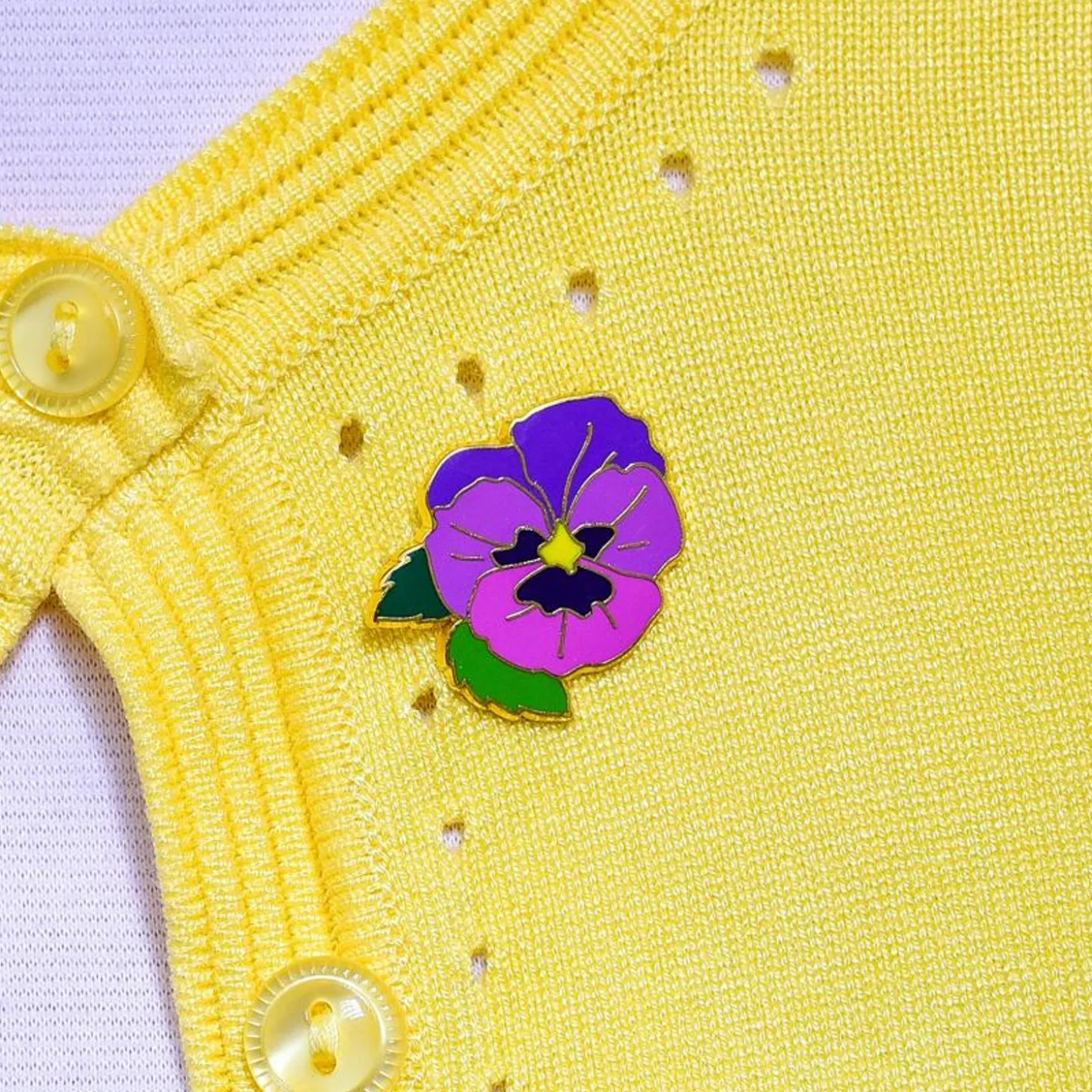 On Sleeping Eyelids Enamel Pin