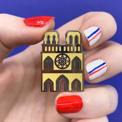 Our Lady Of Paris Enamel Pin