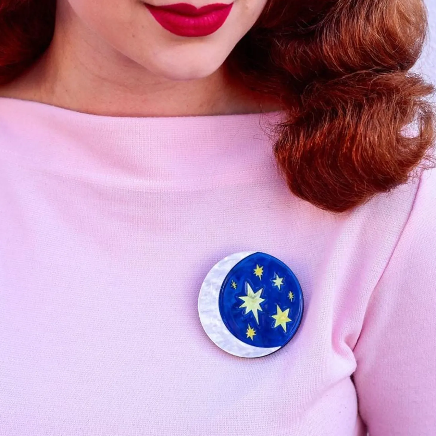 Our Lovely Luna Brooch