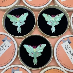 Over The Moon Brooch