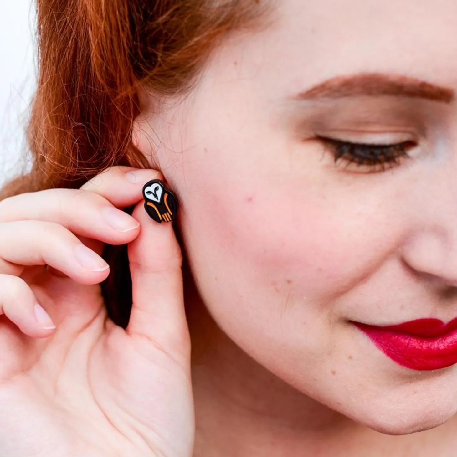 Owl Ornamental Earrings