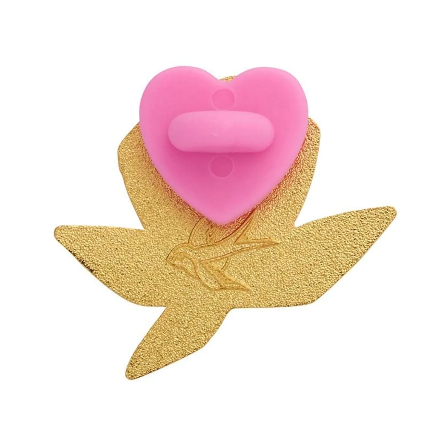 Painted Rose Enamel Pin