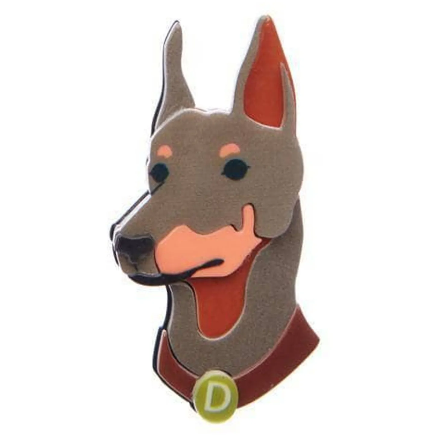 Patrick Pinscher Dog Brooch
