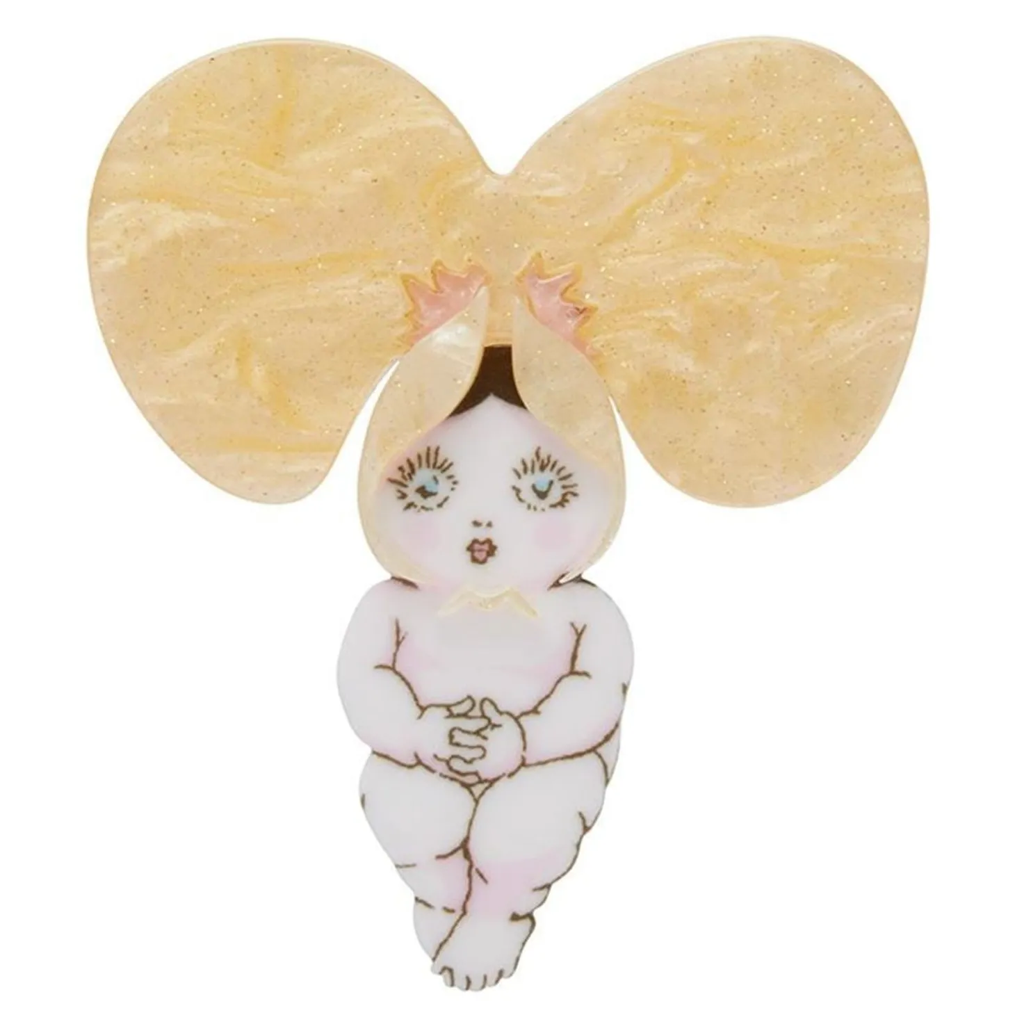 Peababy Brooch