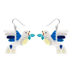 Peace & Love Drop Earrings