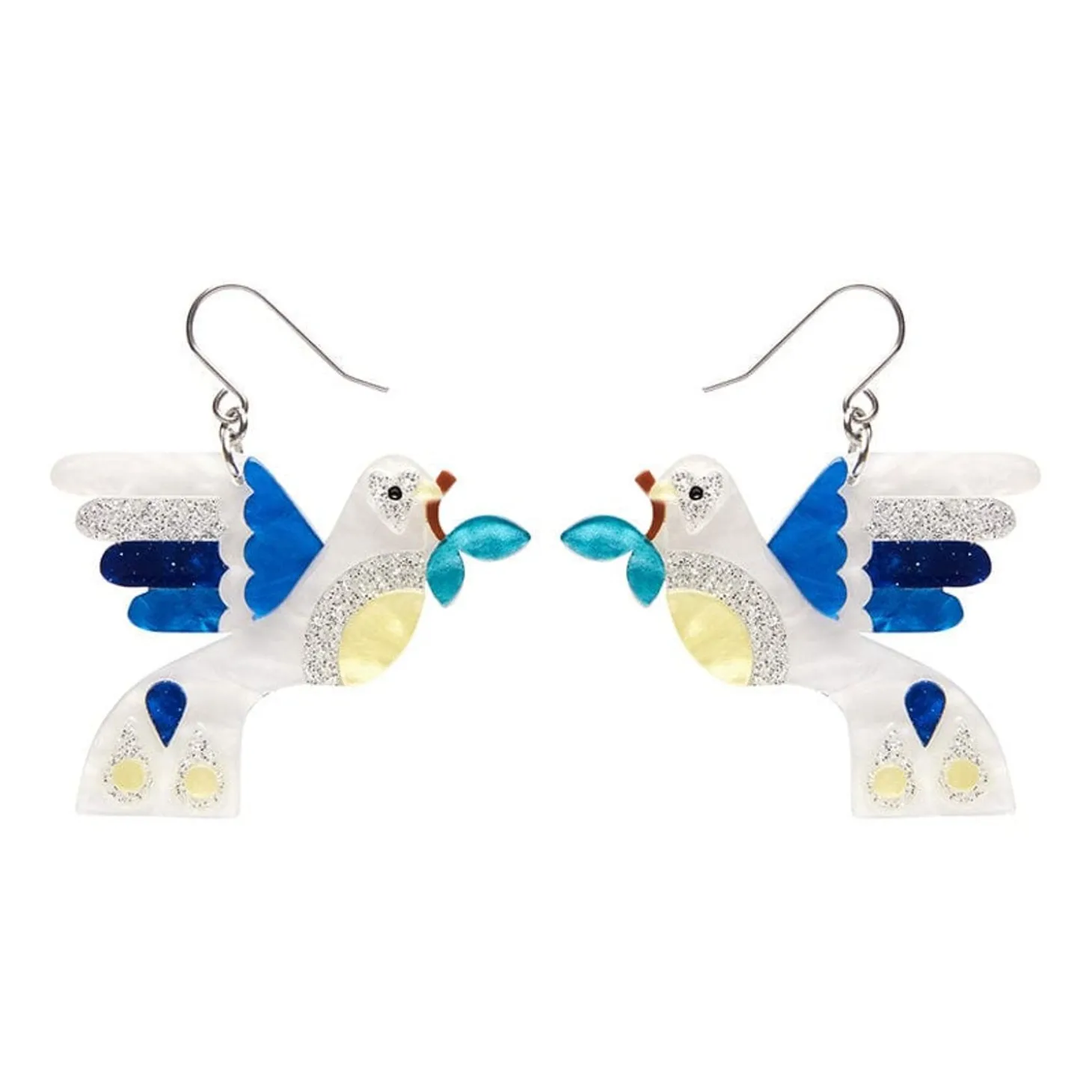 Peace & Love Drop Earrings