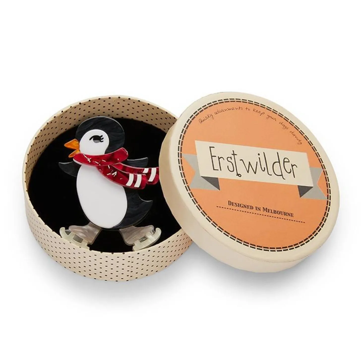 Pebbles On Ice Brooch