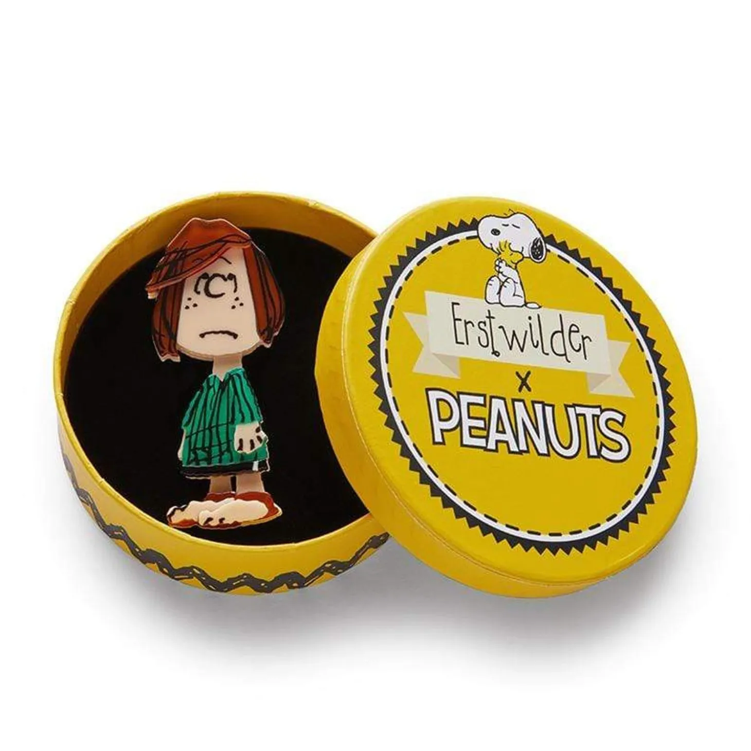 Peppermint Patty Brooch