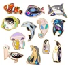 Pete Cromer Sea Life Enamel Pin Pack - 12 Piece