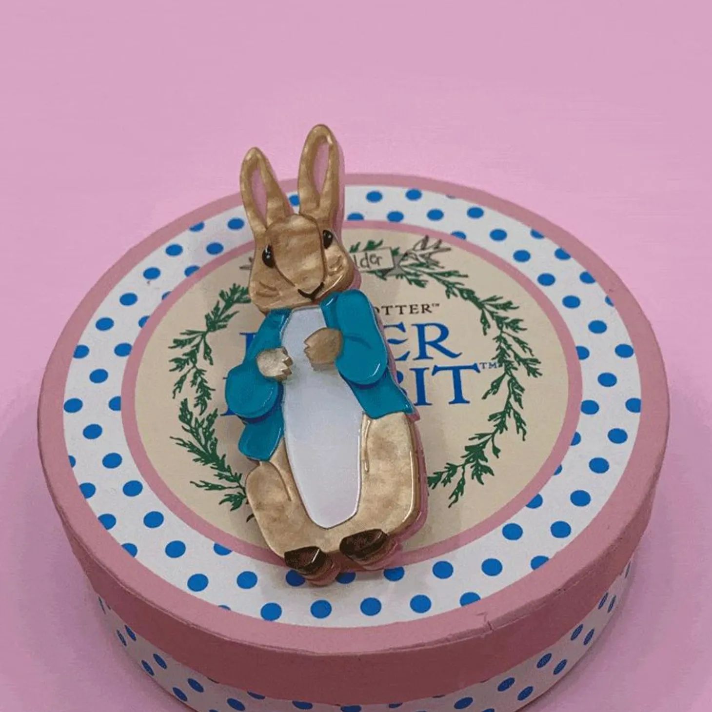 Peter Rabbit Brooch