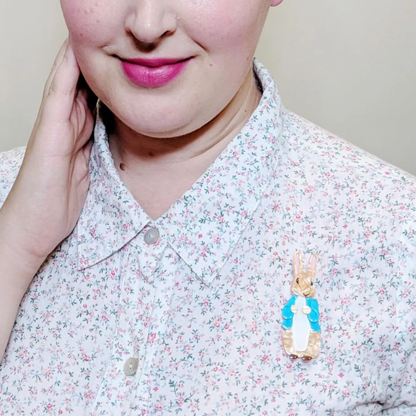 Peter Rabbit Brooch