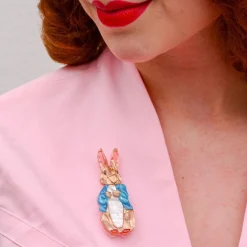 Peter Rabbit Brooch