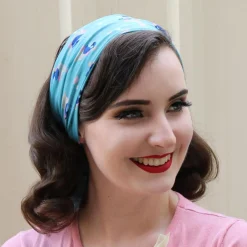 Phoebe The Fairy Wren Head Scarf