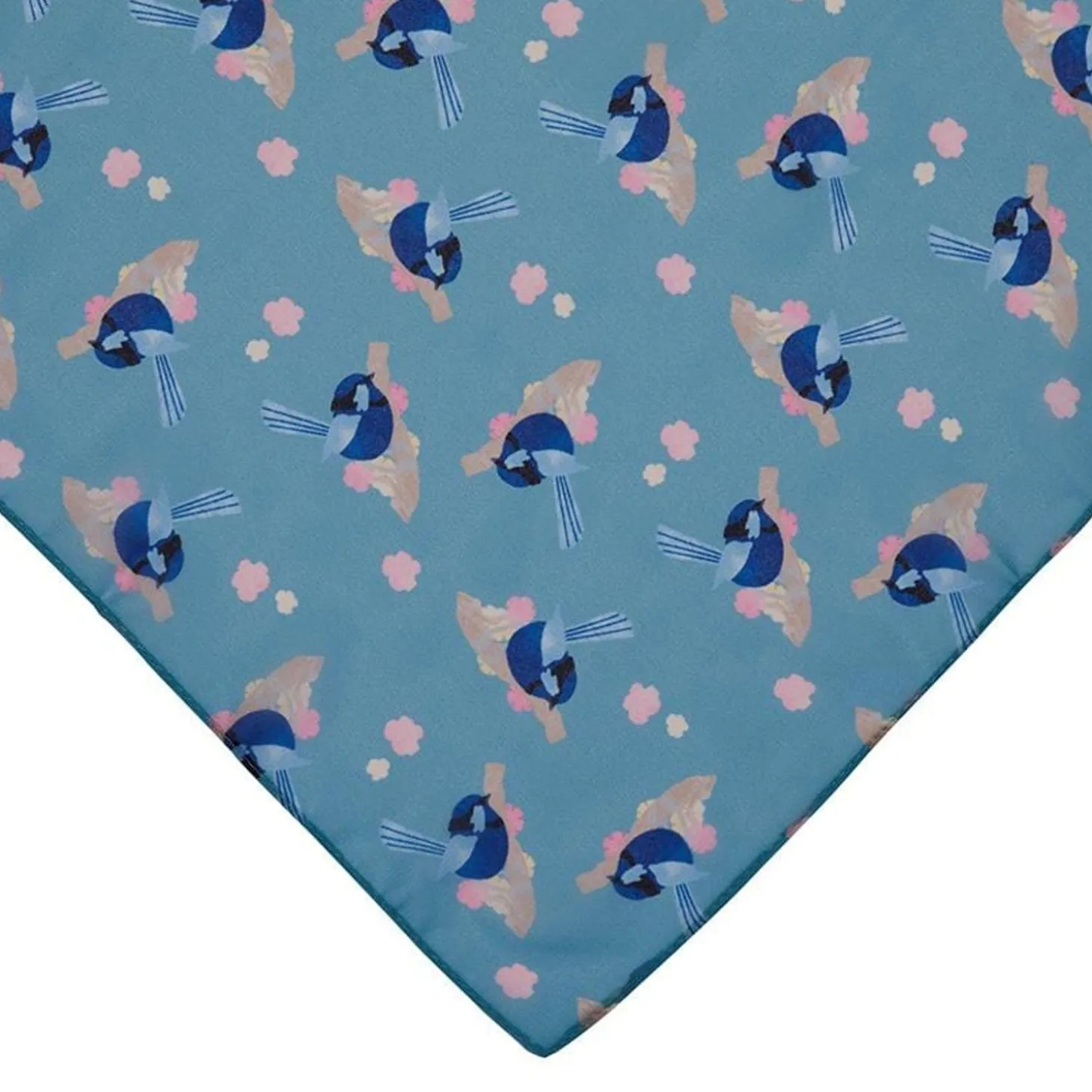Phoebe The Fairy Wren Neck Large Scarf
