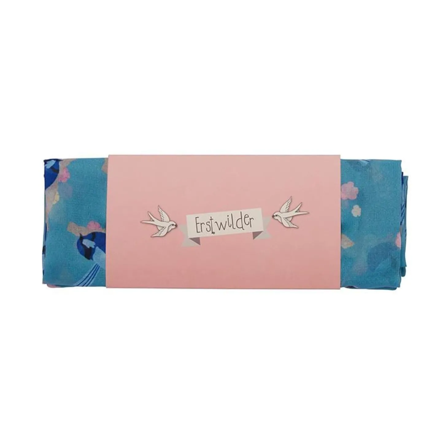 Phoebe The Fairy Wren Neck Large Scarf