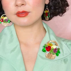 Picnic Party Starter Brooch